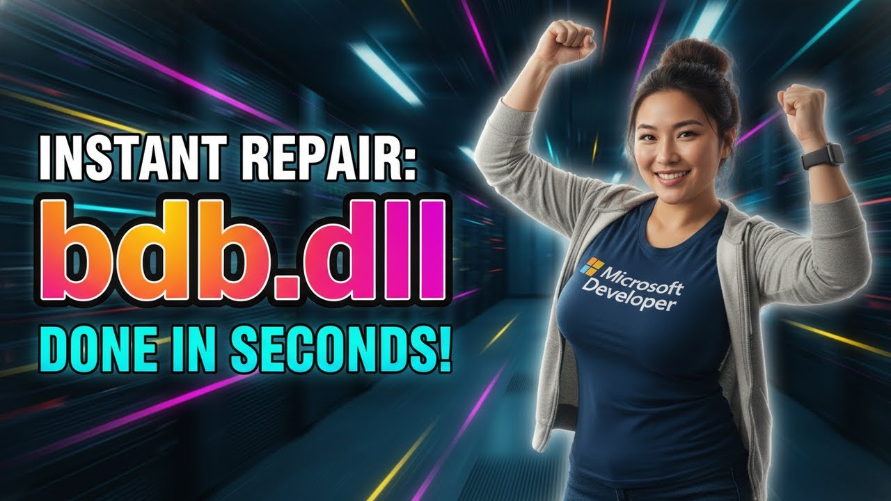 How to Fix Bdb.dll Errors Fast! [2 min]