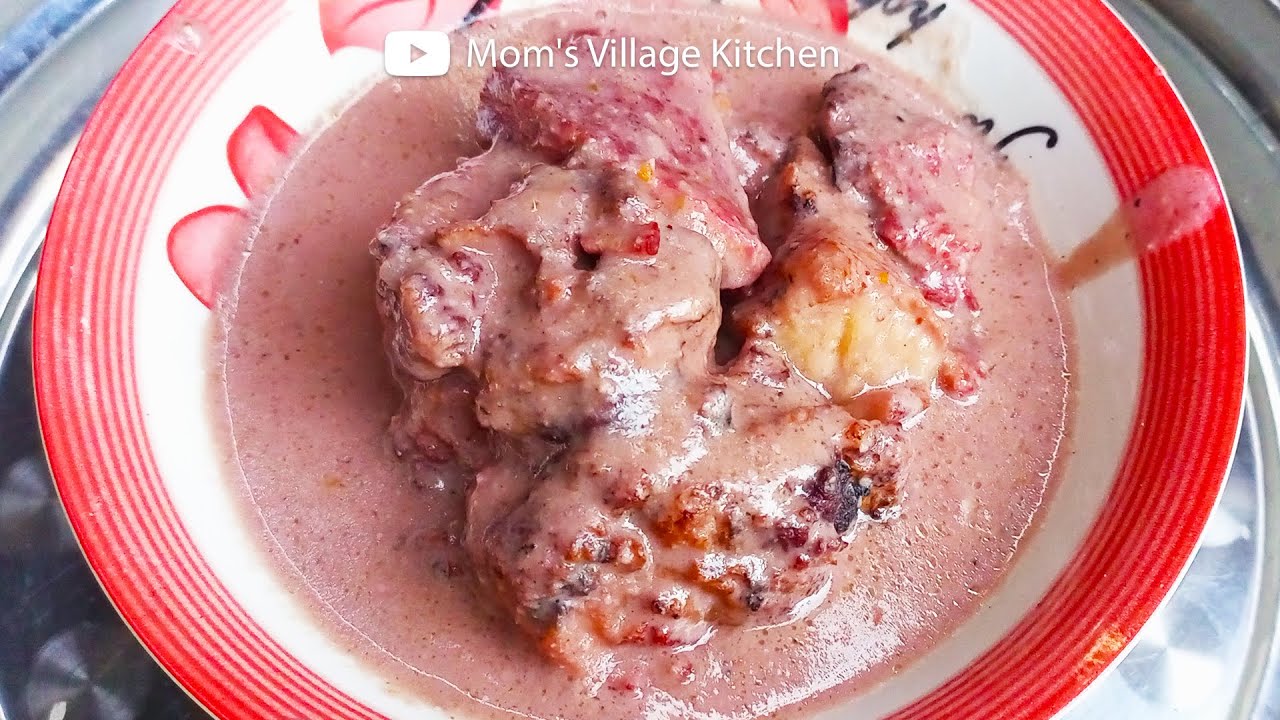 How To Cook Groundnuts and Beef - Ugandan Food - Mom's Village Kitchen - African Food