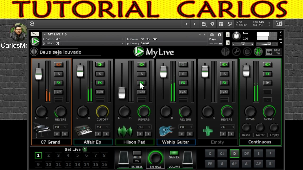 Tutorial Carlos - My live... libreria