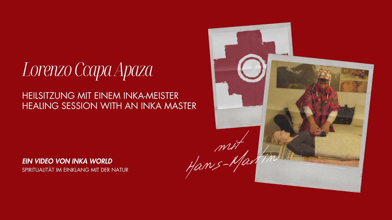 Shamanic healing session with Inca master Lorenzo Ccapa Apaza from Peru