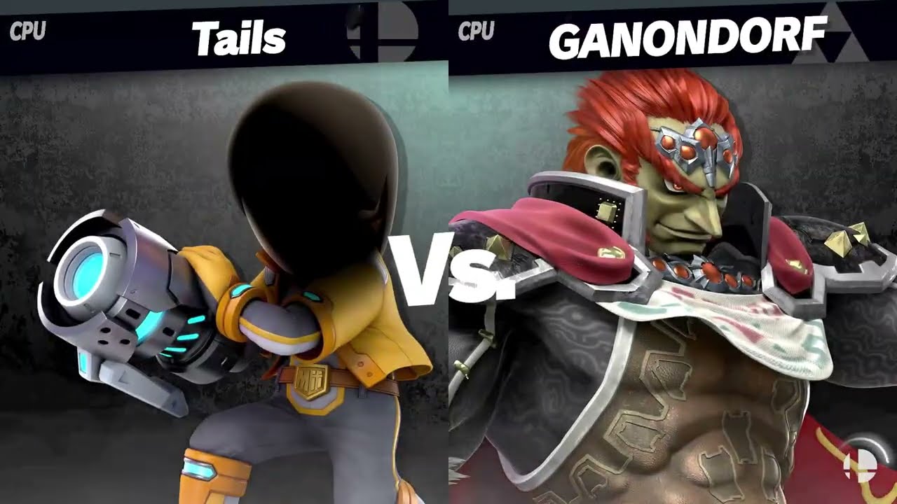 Smash Ultimate EX Tails VS Ganondorf