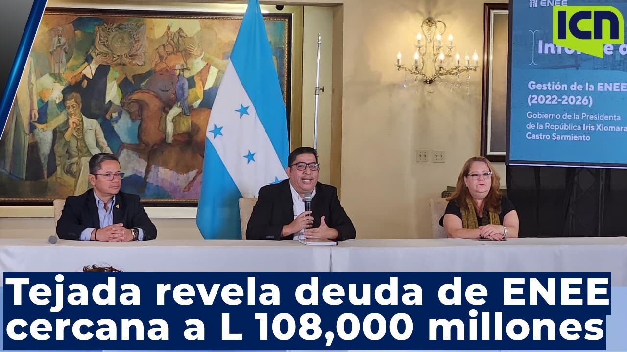 ENEE necesita reperfilamiento urgente de su deuda, advierte Erick Tejada