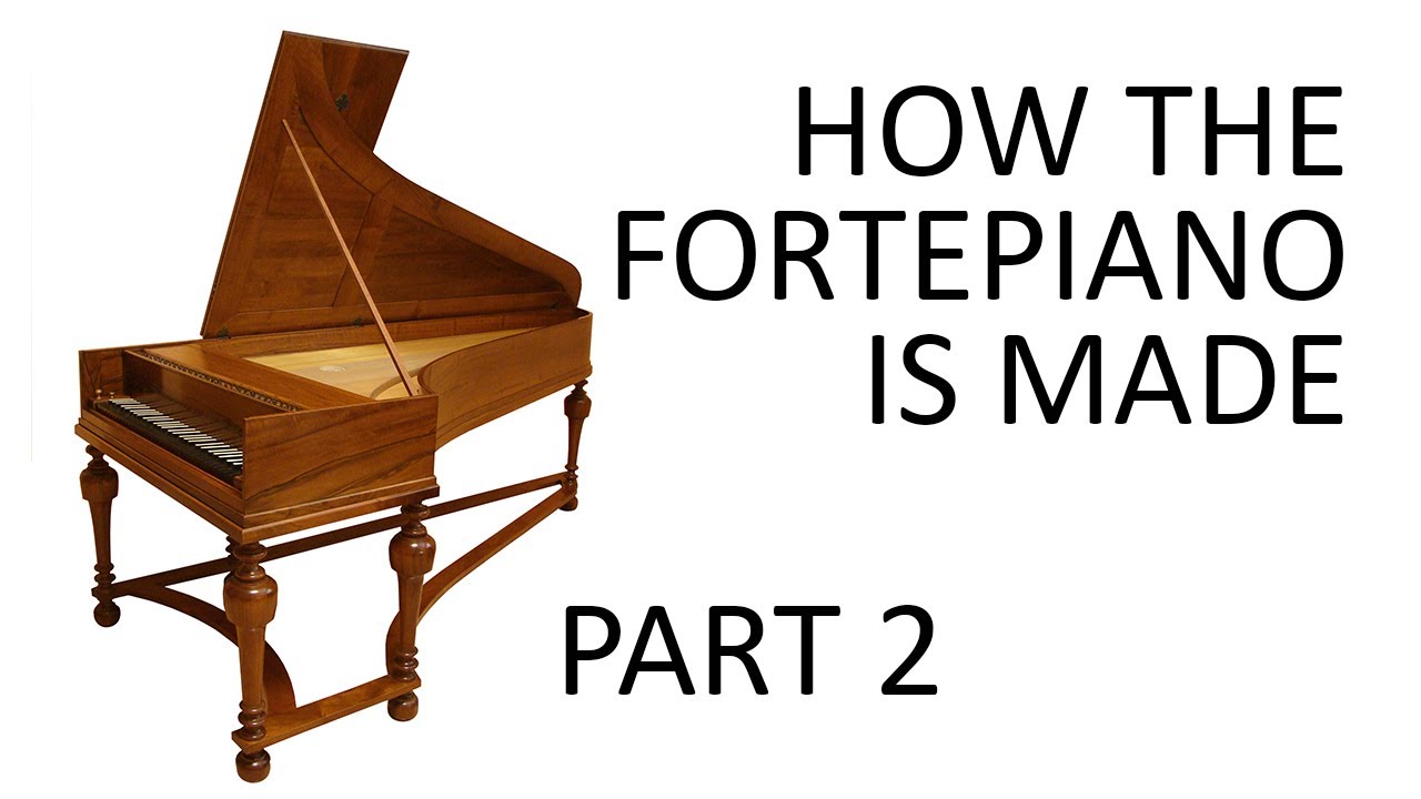 HOW THE FORTEPIANO IS MADE: a replica after G. Silbermann (1749) PART 2 "The case, soundboard, lid"