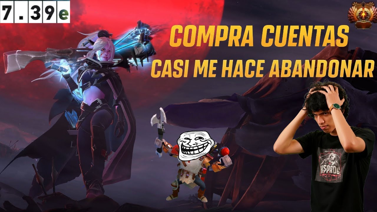 Drow Ranger→ Juega defensivo en partidas imposibles de ganar... 1% PROBABILIDADES DE GANAR