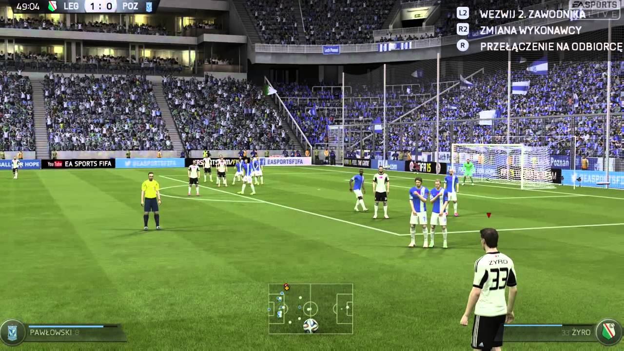 Legia vs Lech FIFA 15 by Juras
