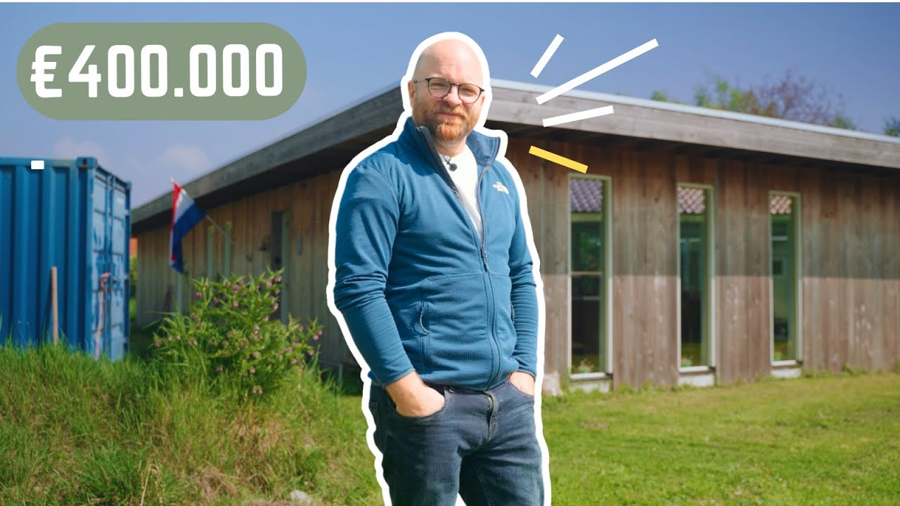 Vincent BOUWDE een eigen HUIS van ZEECONTAINERS!
