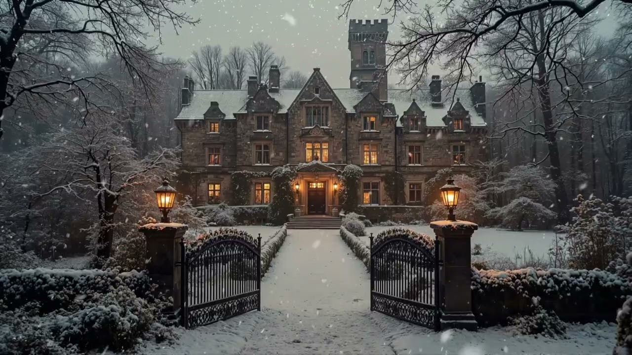 Haunting Melodies for Winter Embrace | Dark Classical Academia Playlist | Gothic Manor Ambience