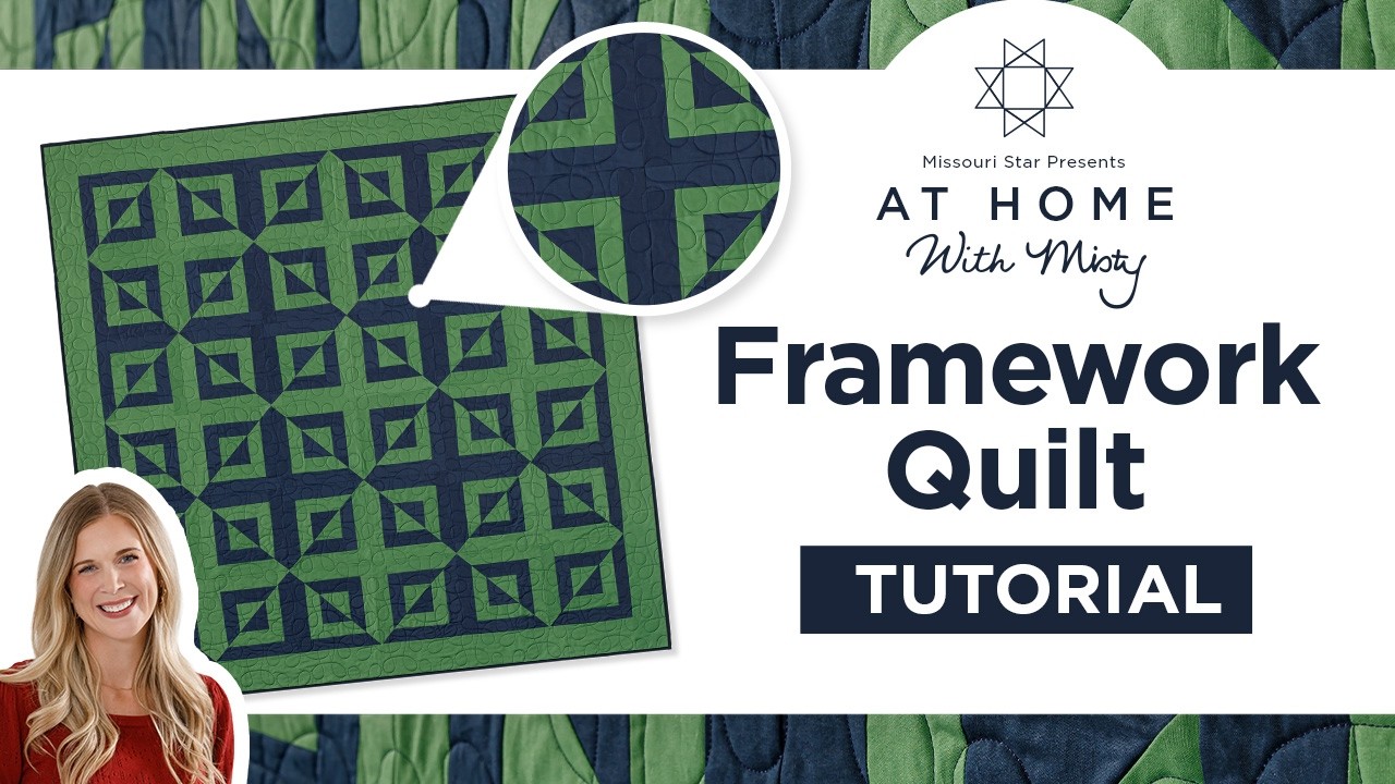 A Quilt Featuring the 2026 Kona Cotton Color of the Year | Learn the Framework Quilt with Misty Doan