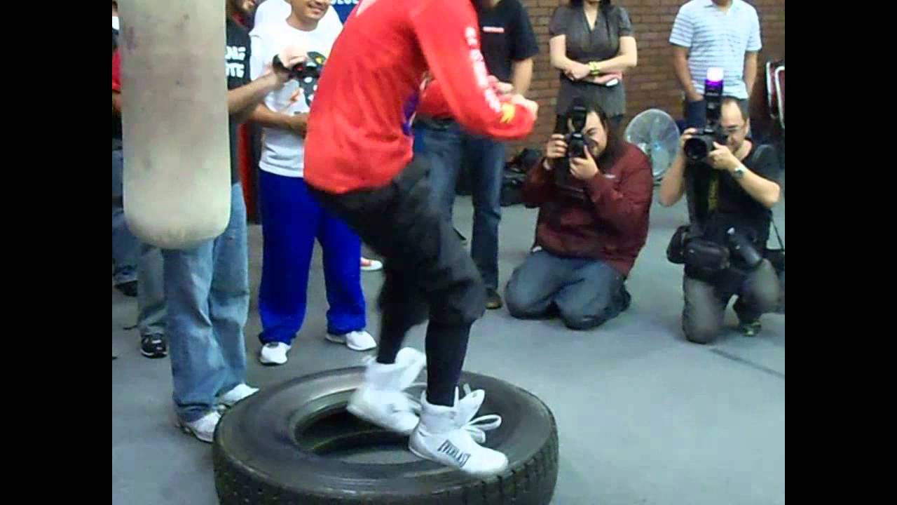 Nonito Donaire Training for Vazquez Jr. 1-28-12 Part 2