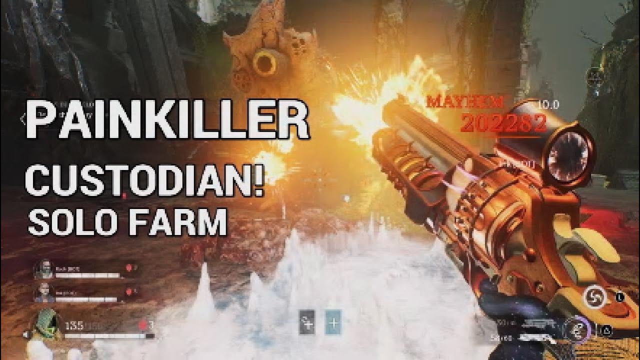 PAINKILLER: BEST CUSTODIAN SOLO FARM!