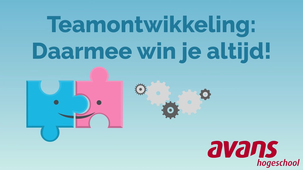 Teamontwikkeling: Daarmee win je altijd!