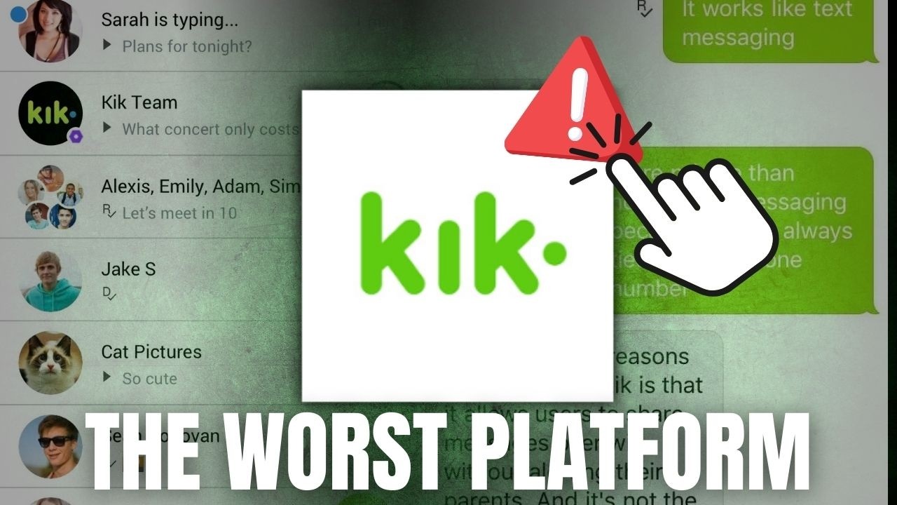 Kik Messaging was DARK