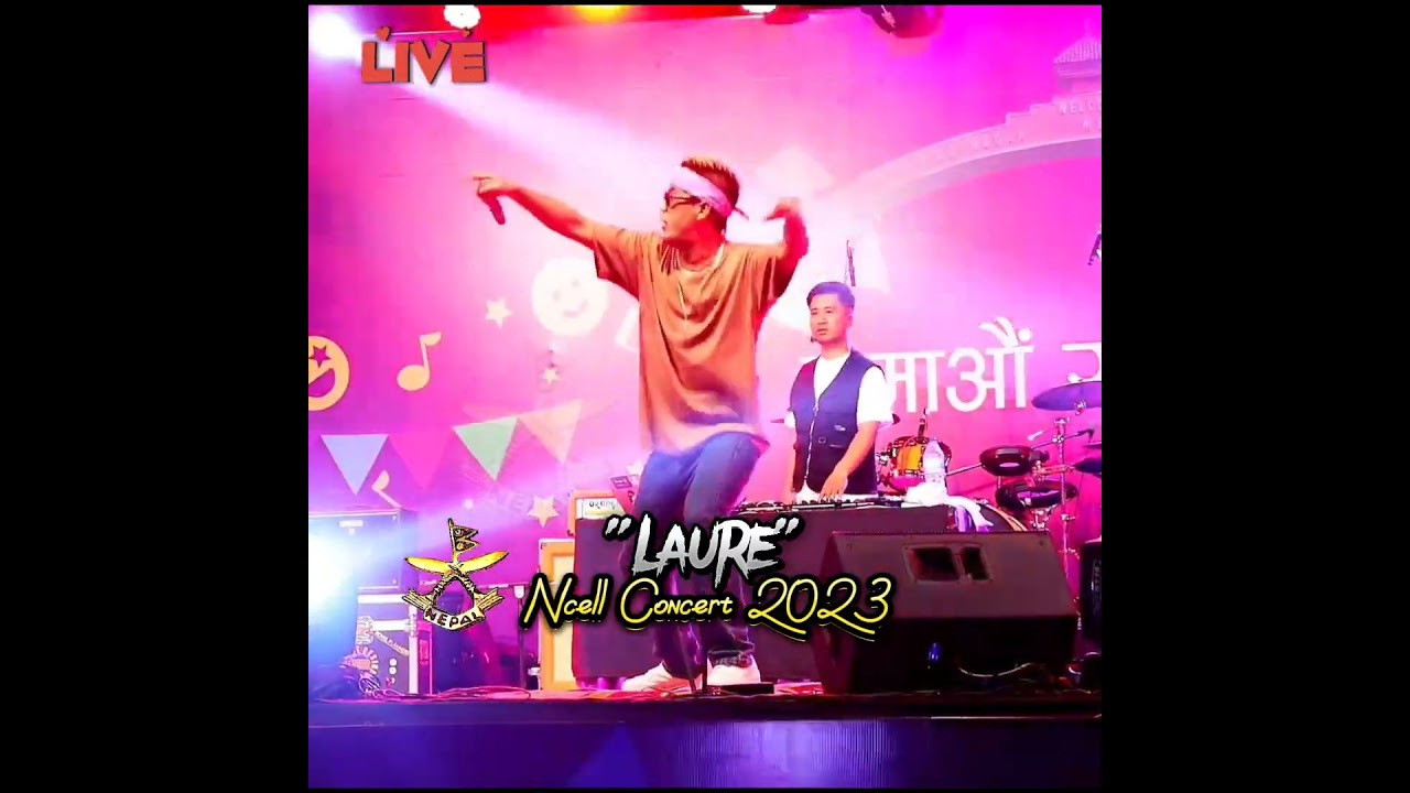 Yo Mero Boli Chalcha Goli Jastai Ratatata - "Laure" Live Ncell Concert 2023 Biratnagar 