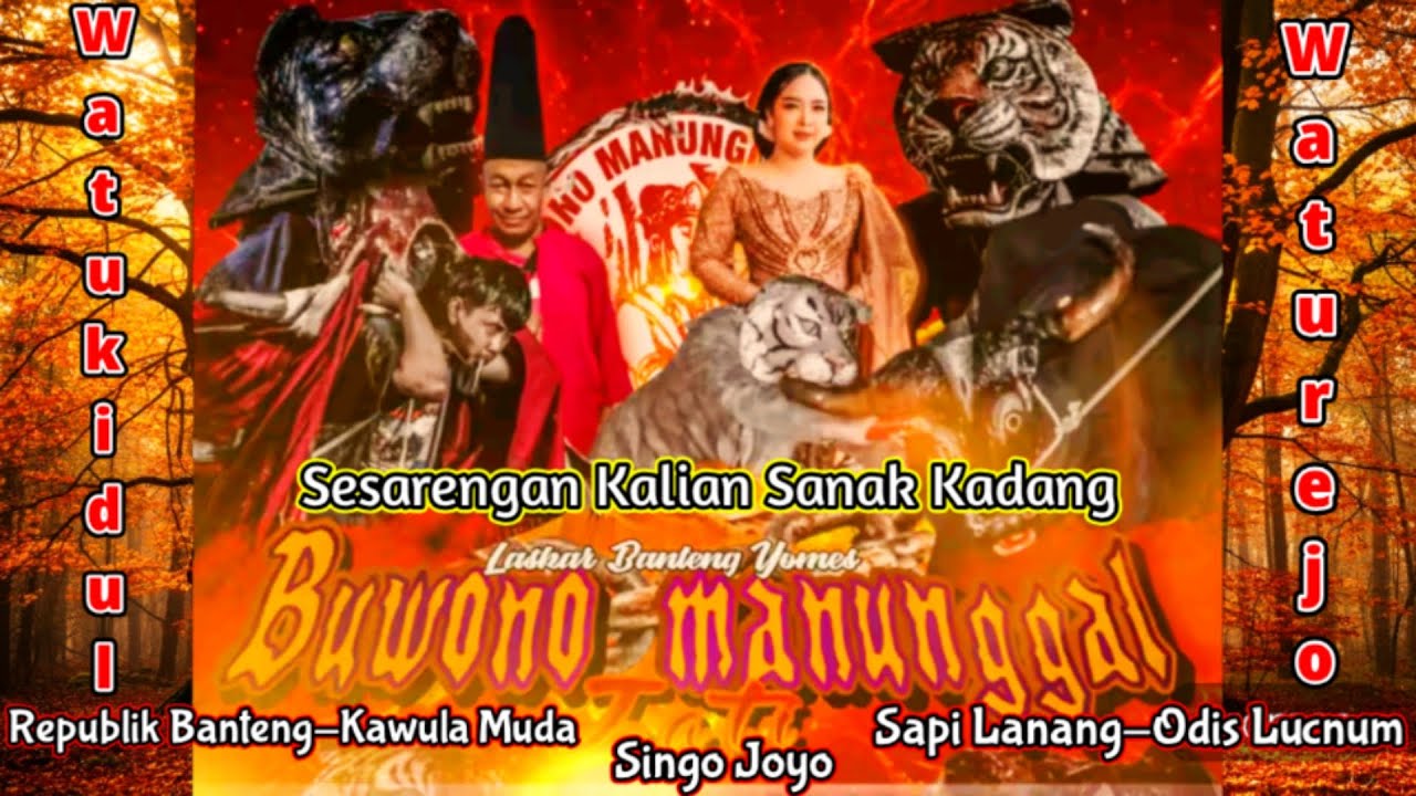 LIVE PENCAK SILAT & BANTENGAN BUWONO MANUNGGAL JATI WATUKIDUL WATUREJO NGANTANG MALANG