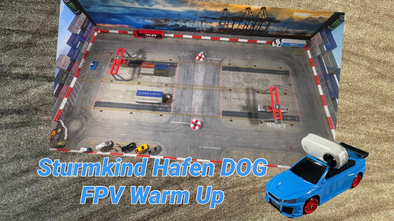 DR!FT: Sturmkind Hafen DOG Strecke (Onboard Warm Up Drift)