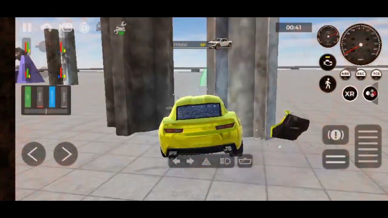 BeamNG crash test, Lambacrash Lightning Test