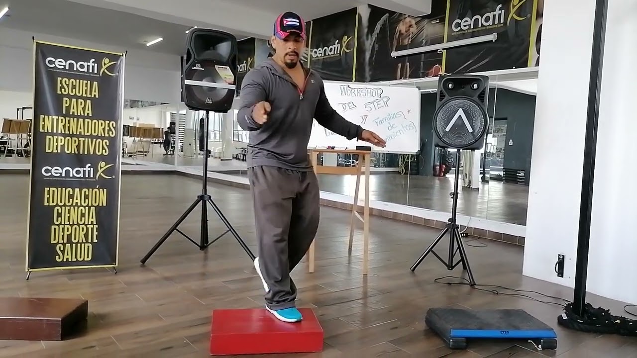Curso de Step, clase no. 4, familias de movimientos y ejemplos.