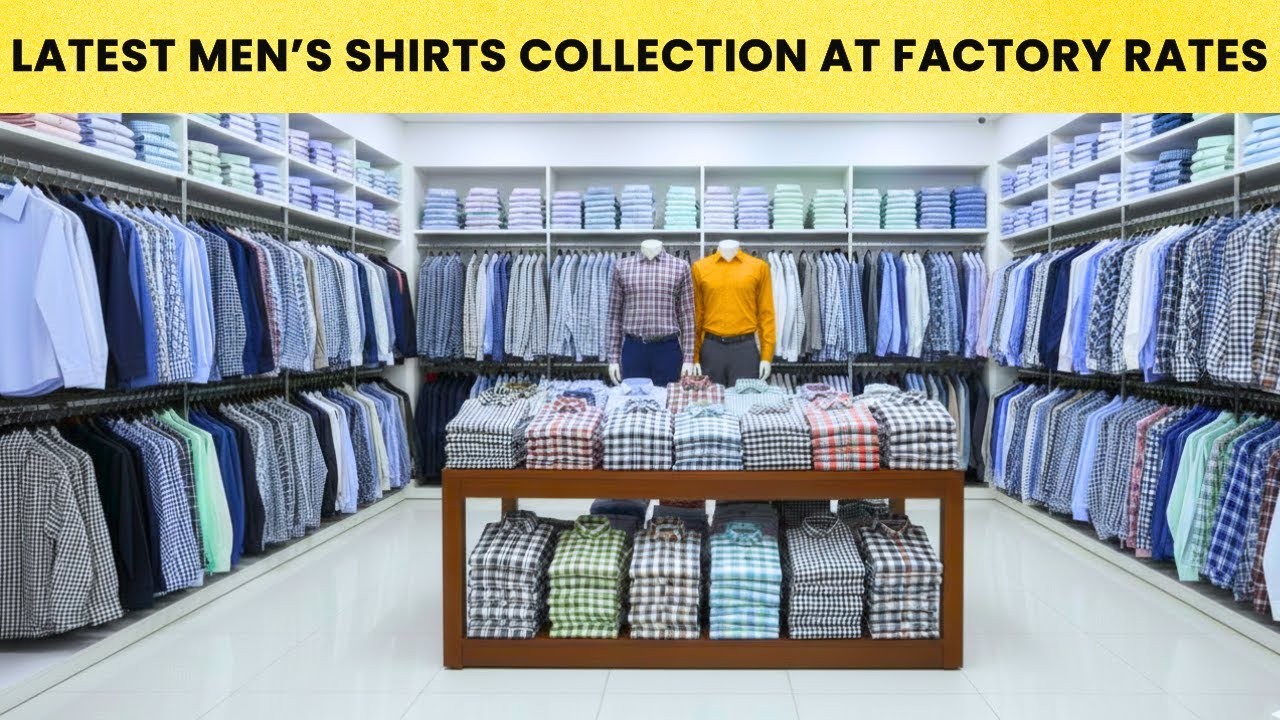 New Men’s Shirts Collection at Factory Price 🔥| Shirts Wholesale Market in Delhi | jean manufacturer