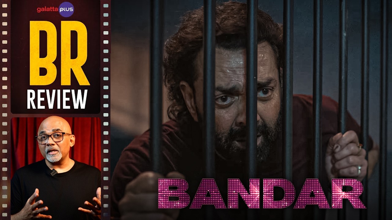 Bandar Review by Baradwaj Rangan | Bobby Deol | Sanya M, Sapna P, Saba A | Nikhil D, Anurag Kashyap
