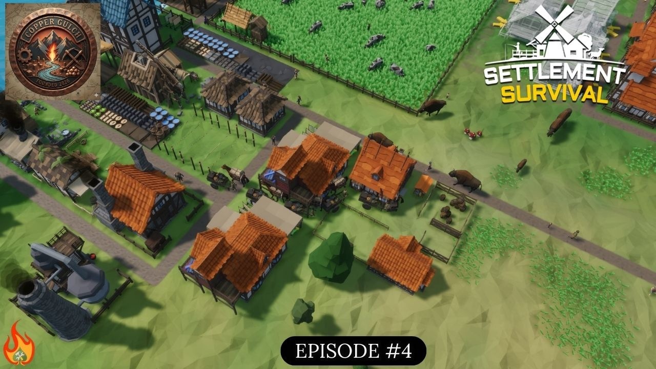 Как освоить торговлю караванами в игре Settlement Survival! (Copper Gulch, эпизод 4)