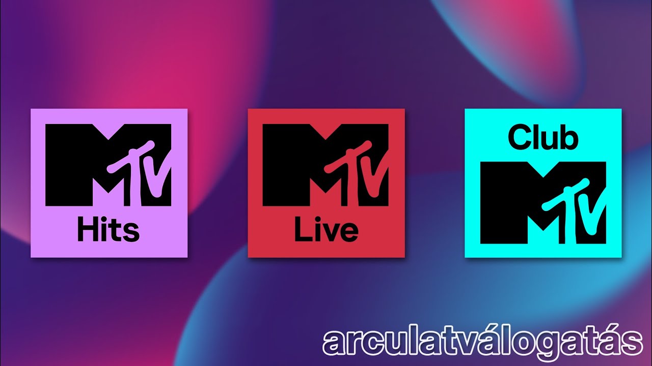 MTV Hits, MTV Live, Club MTV arculat - 2025. augusztus