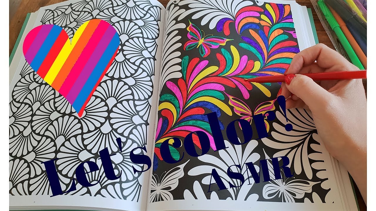 ASMR Let's color!