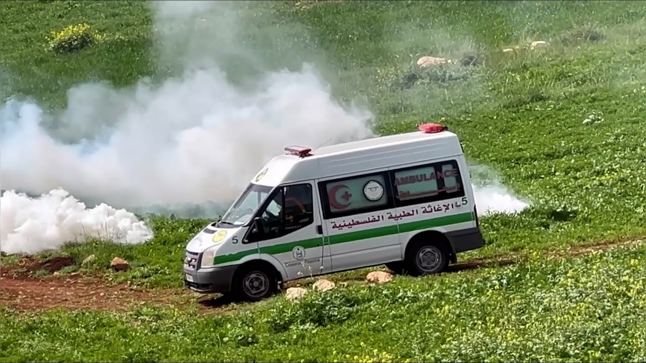 مسيرة ضد الاستيطان ومواجهات مع الاحتلال في بيت دجن شرق نابلس