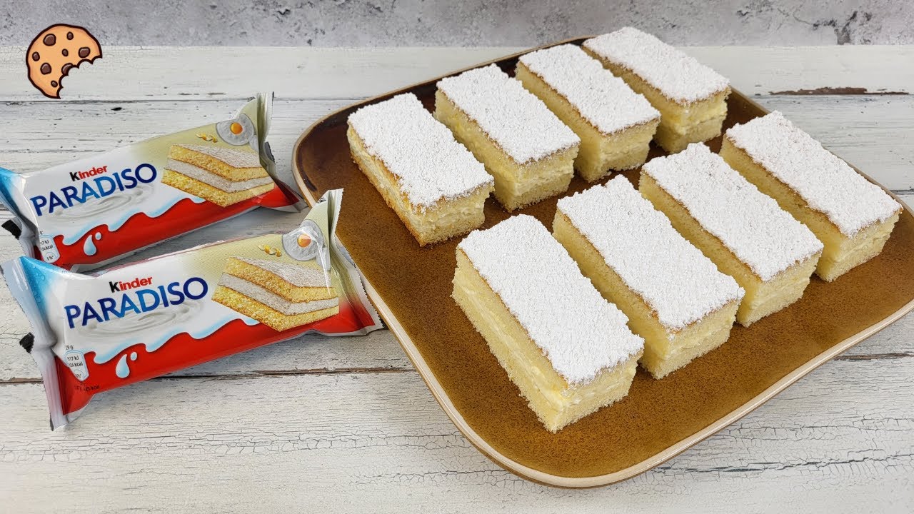 Kinder Paradiso szelet -  egy kellemesen friss sütemény  *Bea's Bites*