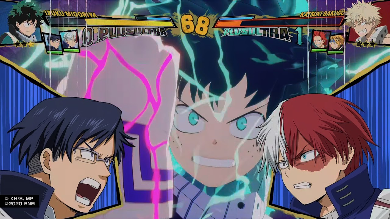 MY HERO ONE'S JUSTICE 2 free battle izuku midoriya  vs katsuki bakugo