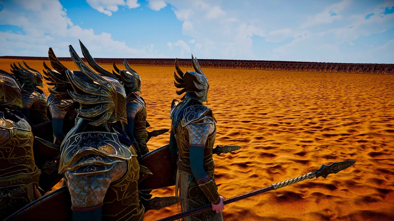 2,000,000 ELVES vs 2,000,000 ROMAN GENERALS | UEBS 2