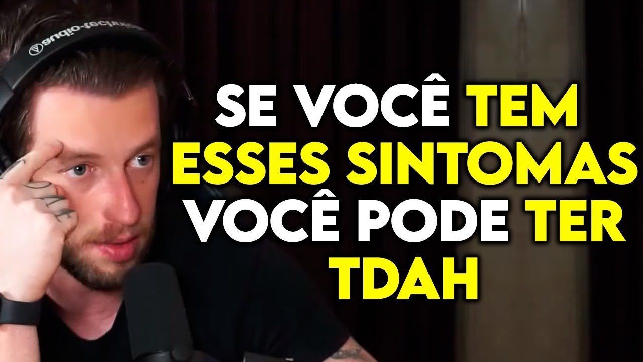 PSICÓLOGO EXPLICA O QUE É TDAH | Lutz Podcast