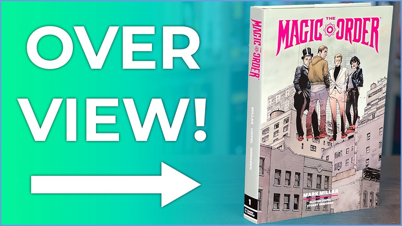 The Magic Order Library Edition Volume 1 Hardcover Overview | Mark Millar | Olivier Coipel