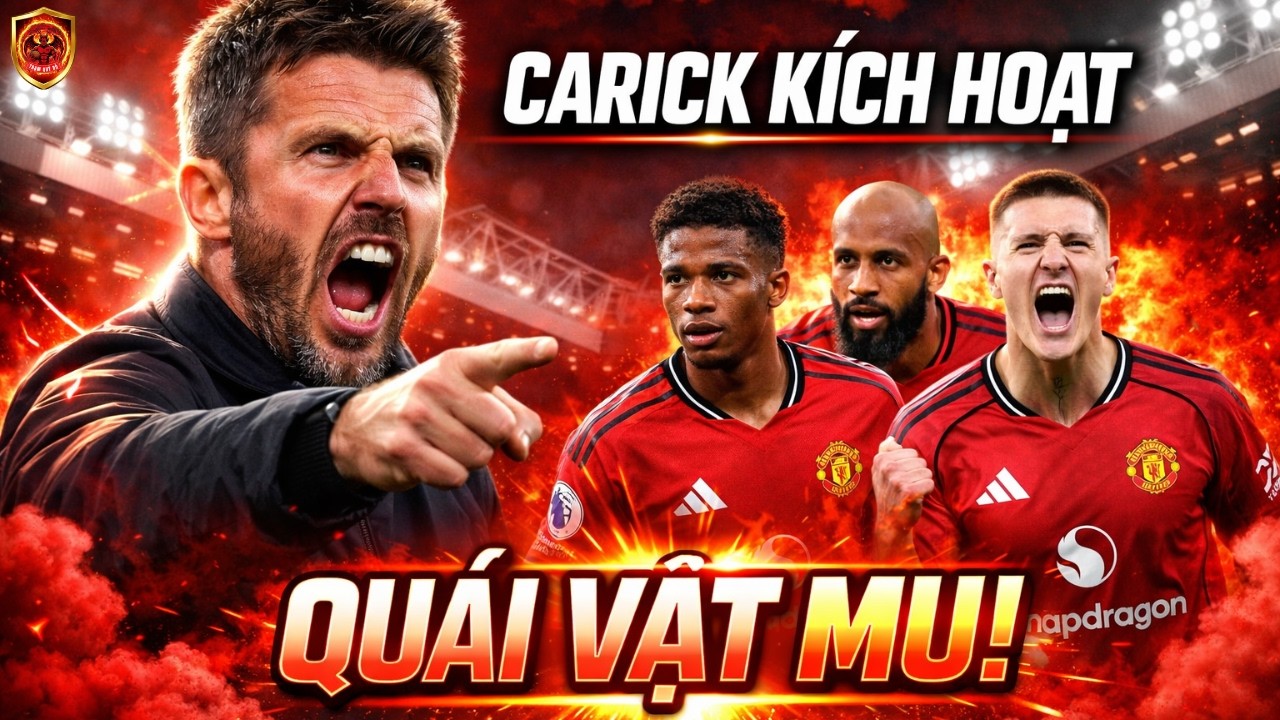 Man United Lột Xác Dưới Thời Carrick | Cỗ Máy MU Sẵn Sàng Áp Đảo Palace #manunited