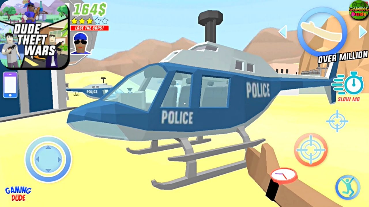 Dude Theft Wars: Open World Sandbox Simulator - New Update Military Base | Android Gameplay HD