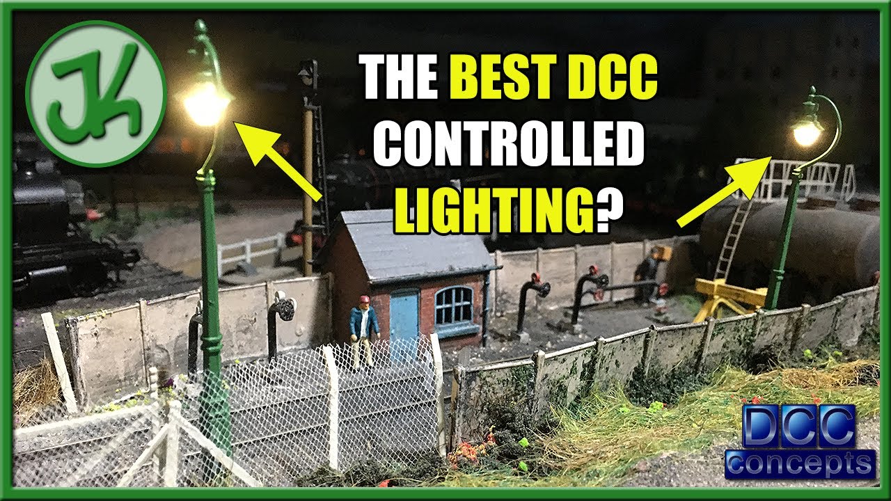 Easy Street and Wall Lamps to Light Your Model Railway