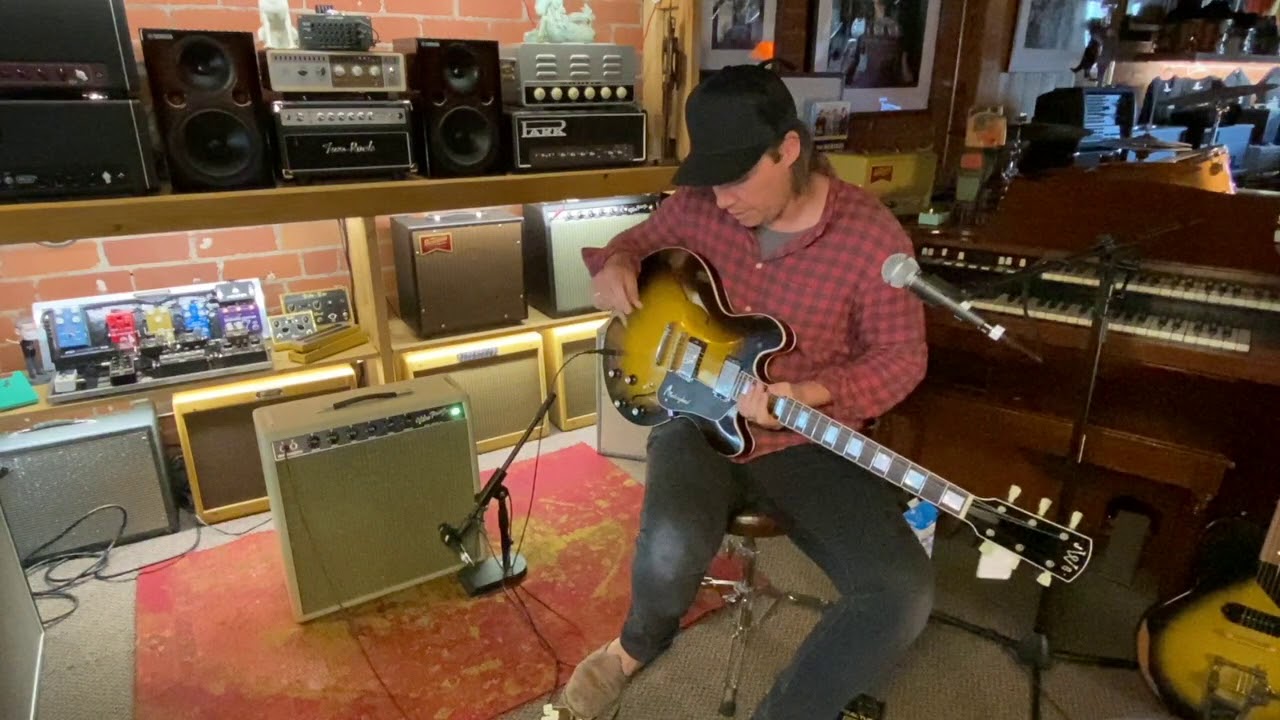 Josh Williams Mockingbird Electric Guitar - '59 Sunburst Finish - Large Block Inlays