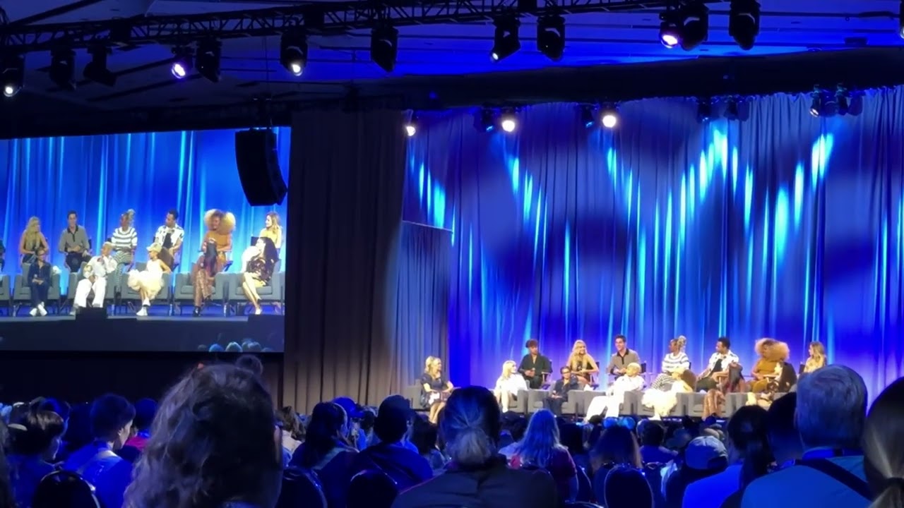 D23 Disney Channel Talent Gives advice to the audience
