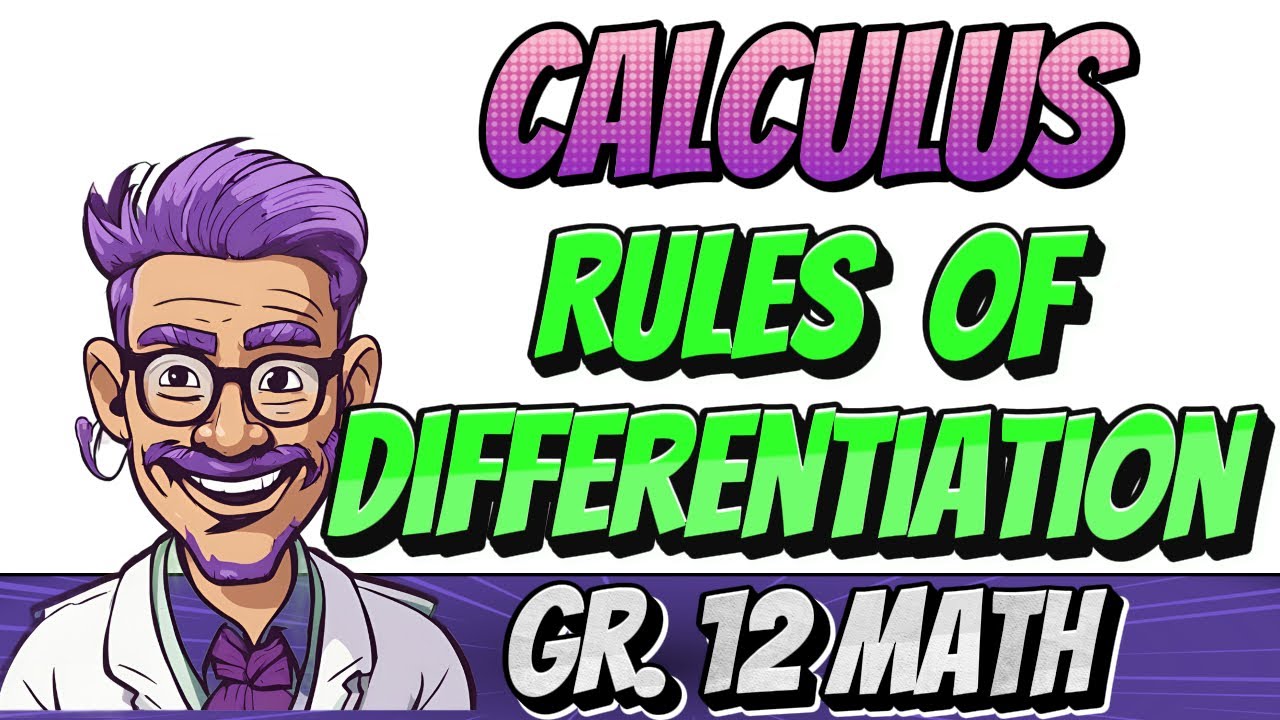 Calculus - First rule of Differentiation (Grade 12 Math)
