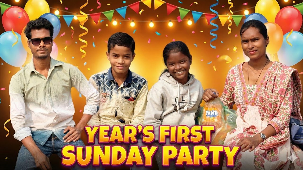 First SUNDAY Party 🥳🎉