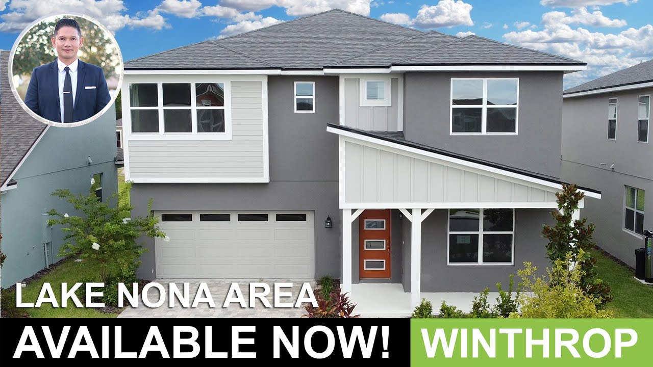 Lake Nona Area Home For Sale | $484,990 | Winthrop Plan | Orlando Home Finders