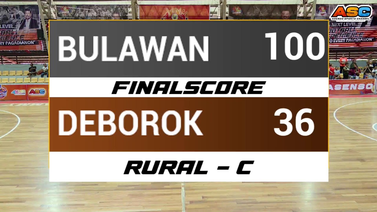 BULAWAN vs DEBOROK | RURAL - C | ASENSO BARANGAY CUP SEASON 3 | FEB. 26, 2026.