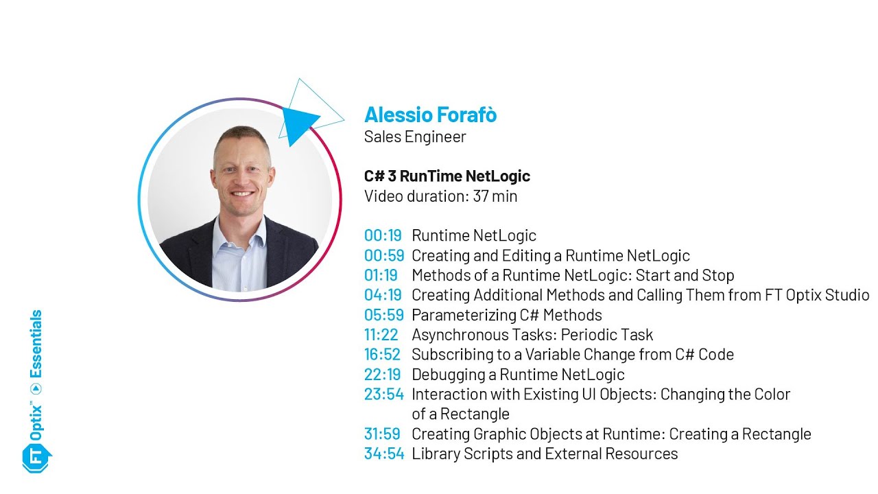 FT Optix Essentials - C#3 RunTime Netlogic