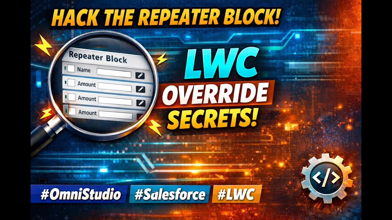 How to Override Standard Repeater Behavior in OmniStudio using LWC | Real World Use Case