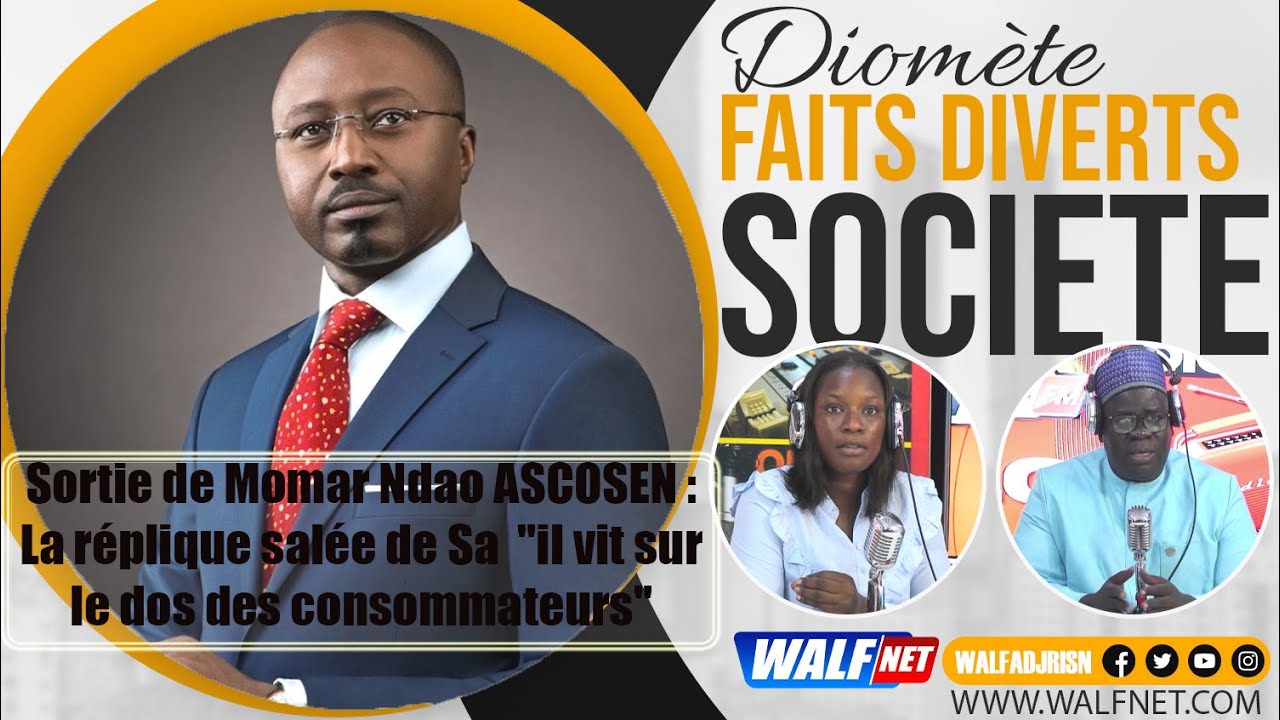 Sortie de Momar Ndao ASCOSEN : La réplique salée de Sa Ndiogou 