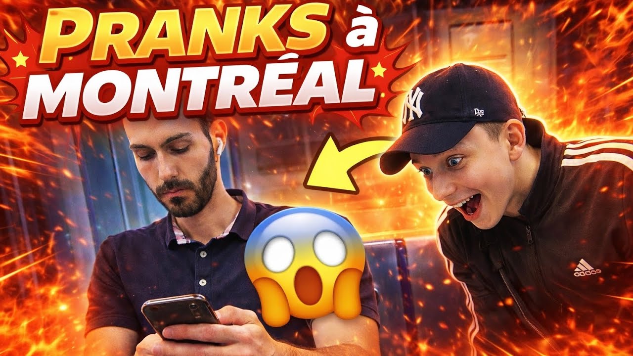 Pranks dans le métro de Montréal