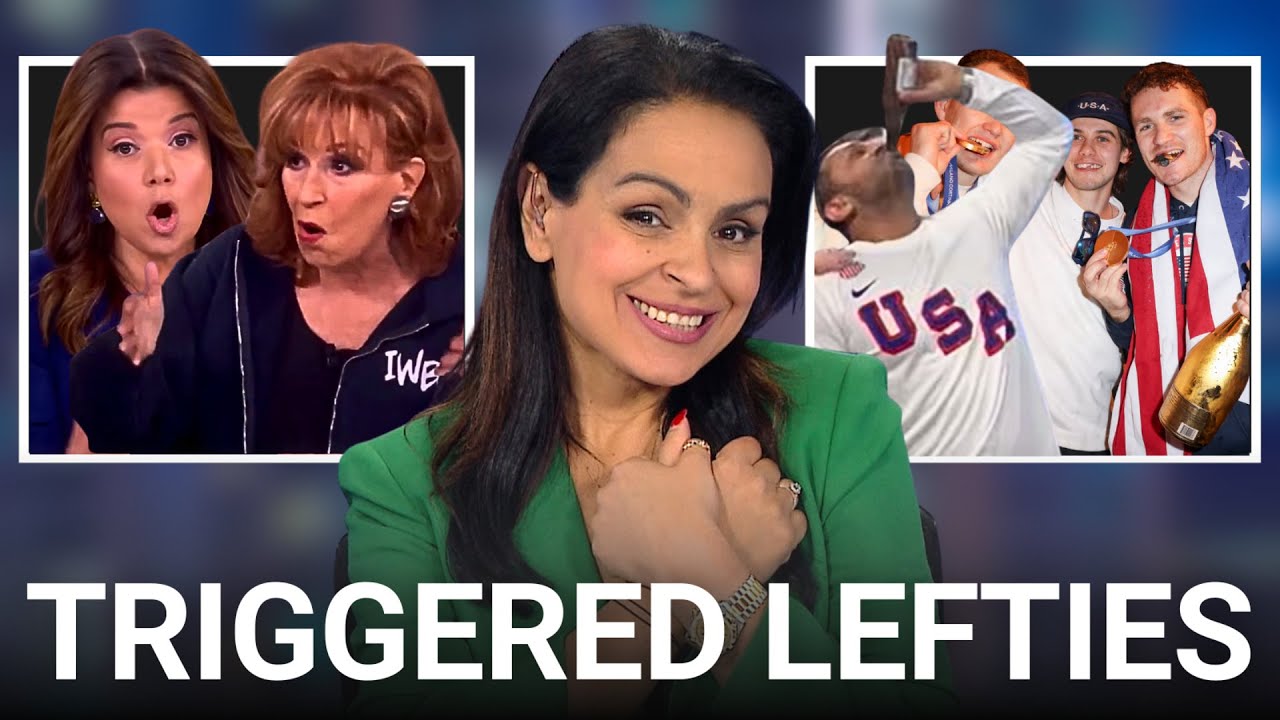 'Joyless lefties' triggered by patriotic Patel partying with US hockey heroes