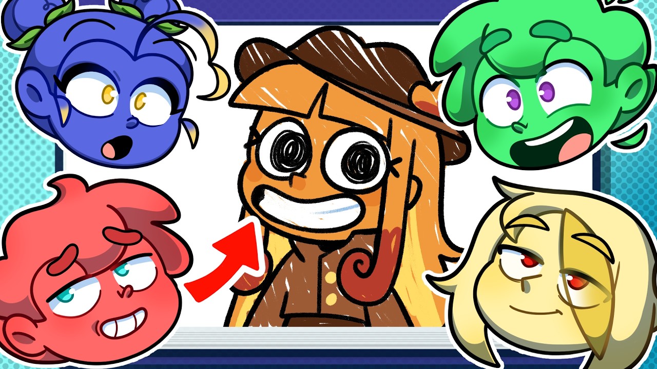 🥲Os Piores Desafio de Desenho que Fizemos...🥲