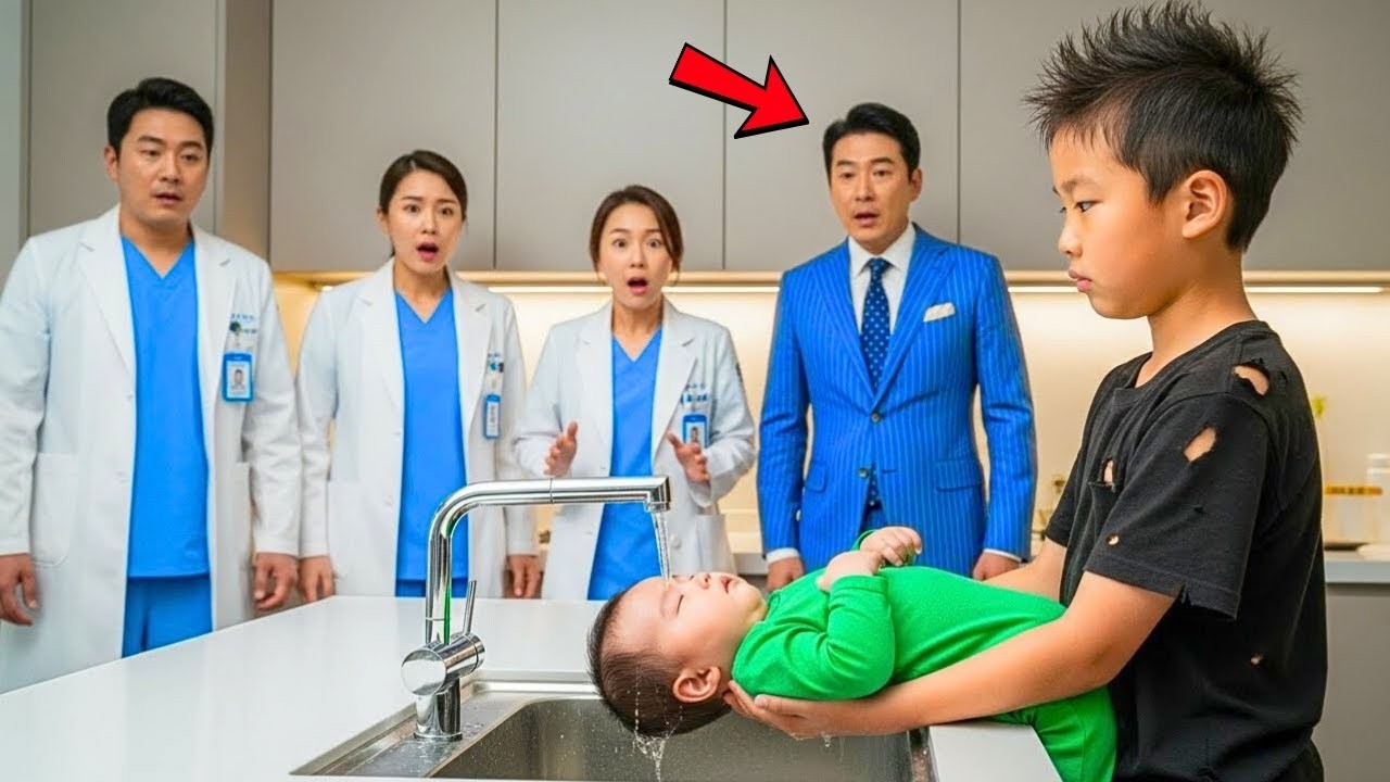 스무 명의 의사들이 재벌의 아기를 살리지 못했다  그러다 가난한 소년이 뜻밖의 일을 했고 기적이 일어났다