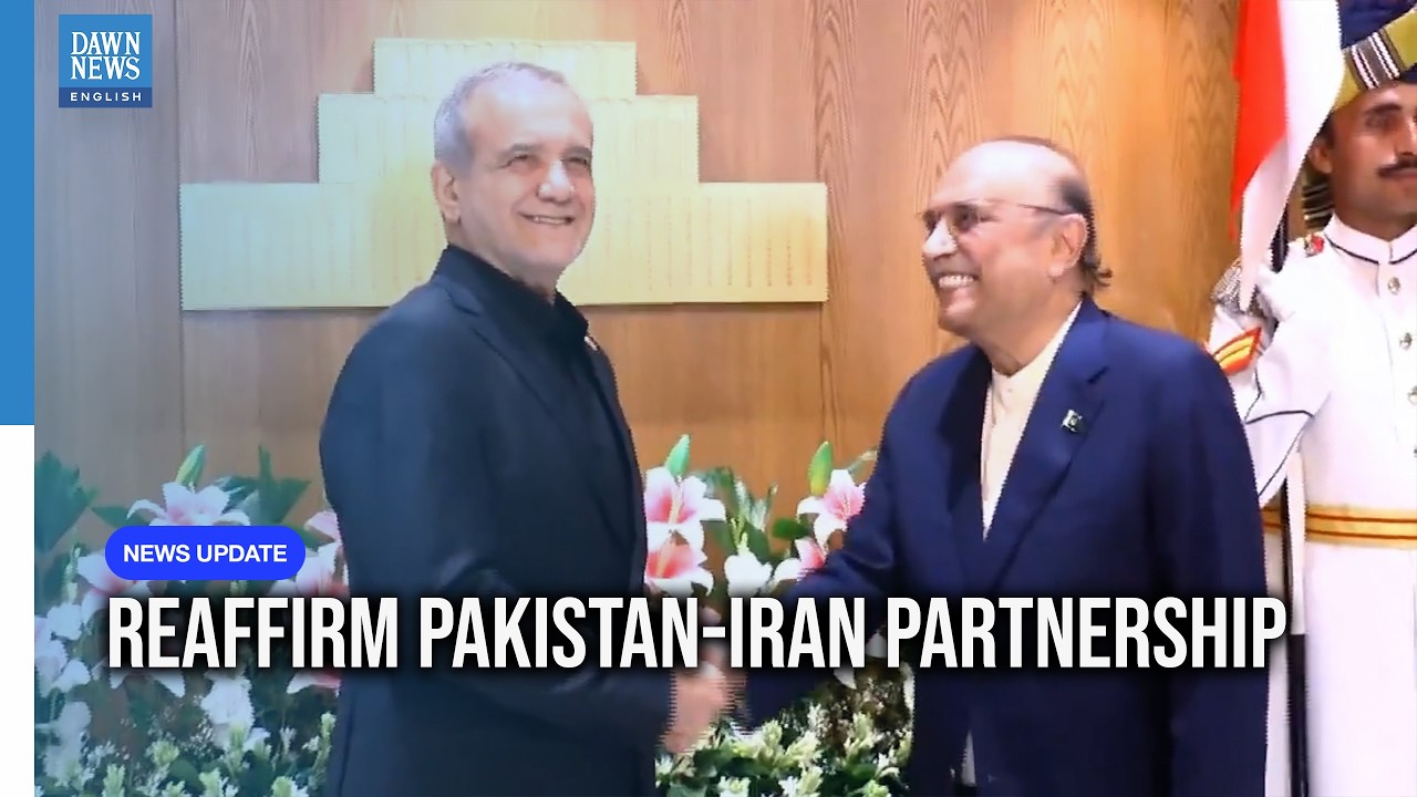 President Zardari and President Pezeshkian Reaffirm Pakistan-Iran Partnership and Regional Peace