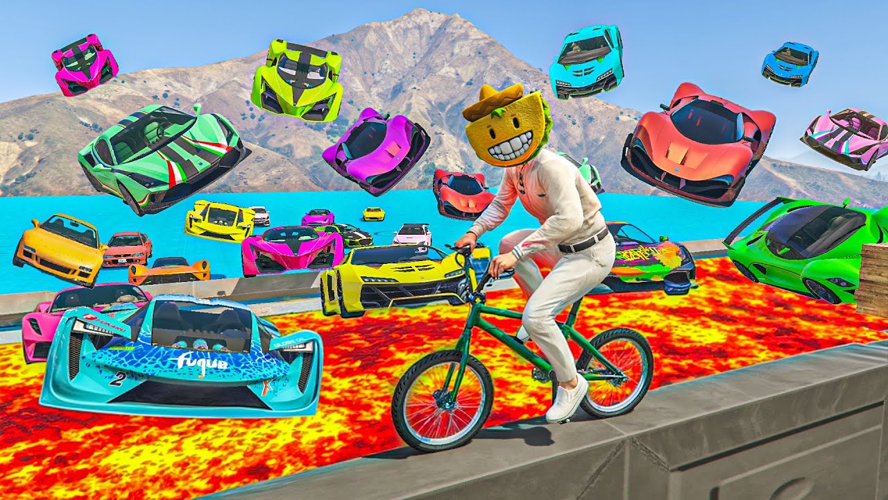 CORRE O TE ATROPELLO EN BICI! +100 JUGADORES!! - GTA 5 ONLINE